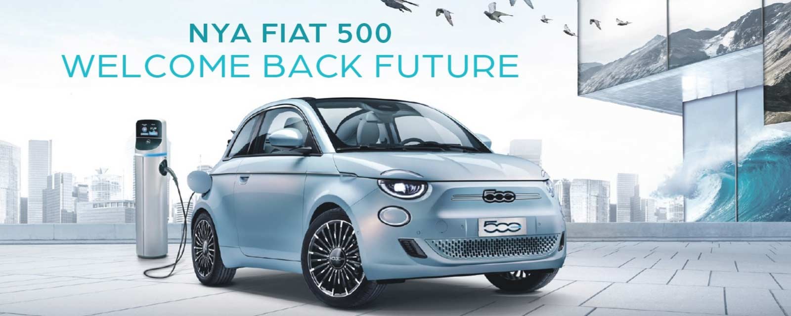 wbil-nya-fiat-500e-1600×640 Elbil Fiat 500e ljusblå